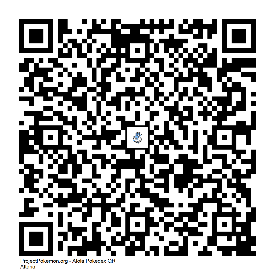 Cdigo QR de Altaria